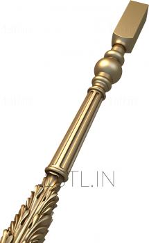 Balusters (BL_0599) 3D model for CNC machine